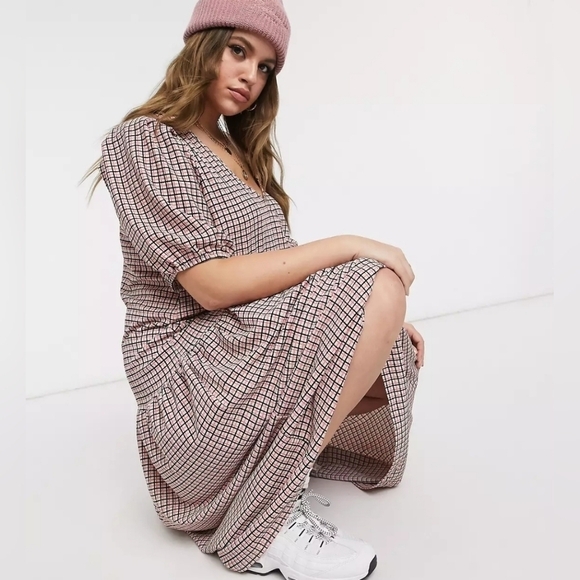 ASOS DESIGN Midi Smock Dress - Picture 7 of 12